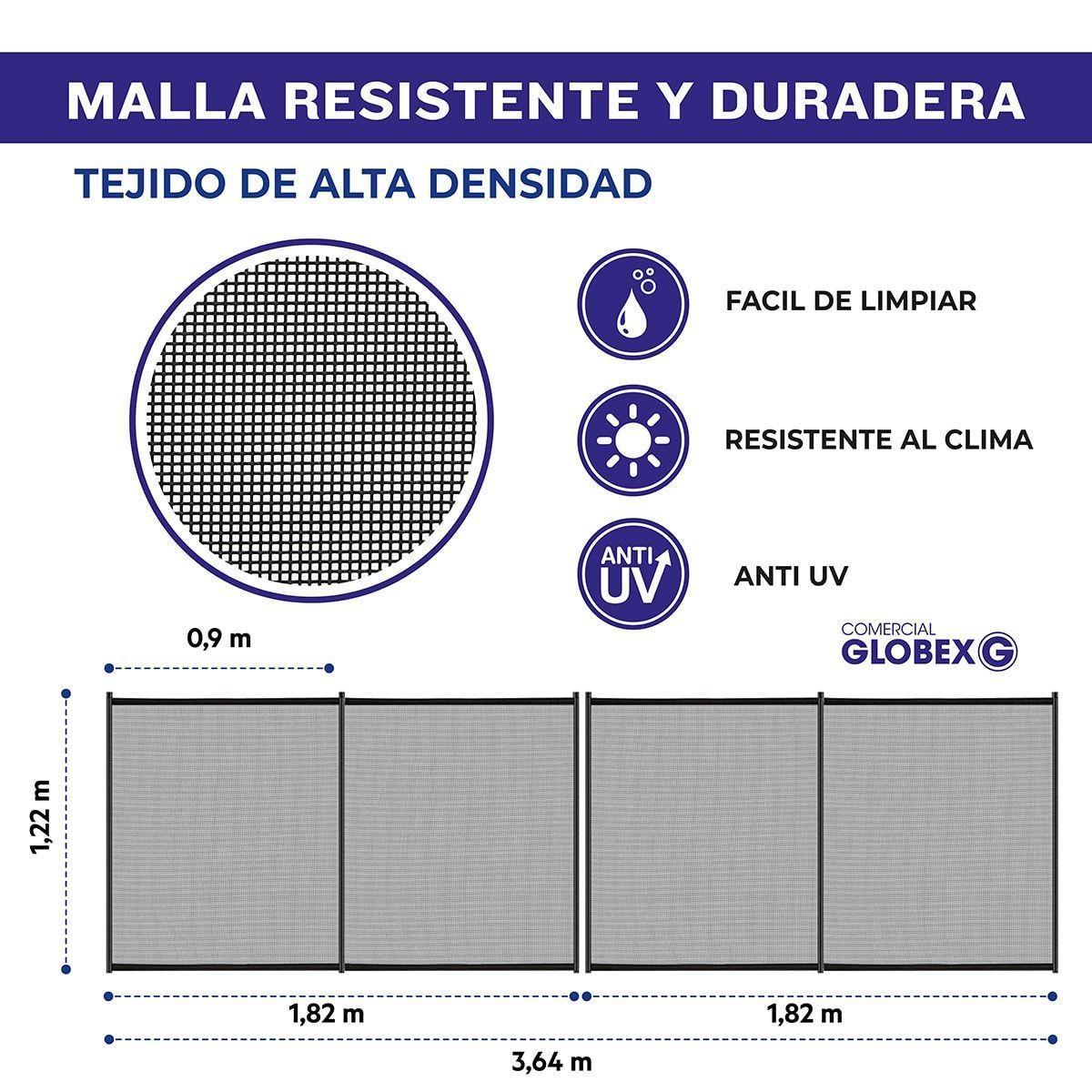 Pack 2 Rejas Cortas de Proteccion para Piscina 2 Cuerpos-2