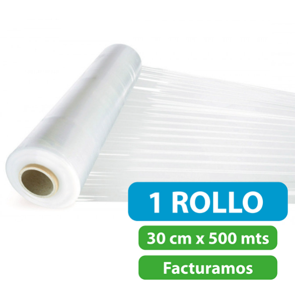 Film Plástico Cocina Rollo Papel Alusa 30cms X 500mts-0
