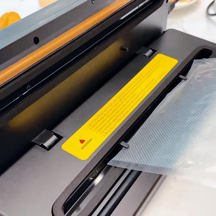 Selladora vacio con cortador de bolsa 3 Rollos 22cm X 5mt-5