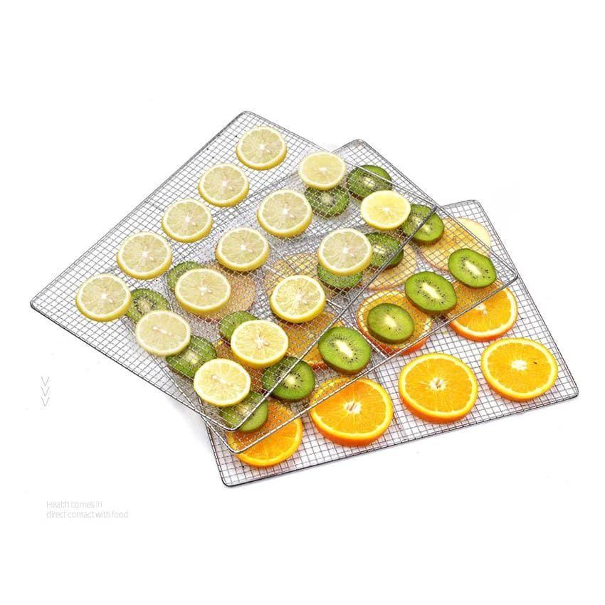 Deshidratador de alimentos en acero inoxidable con 16 bandejas-5