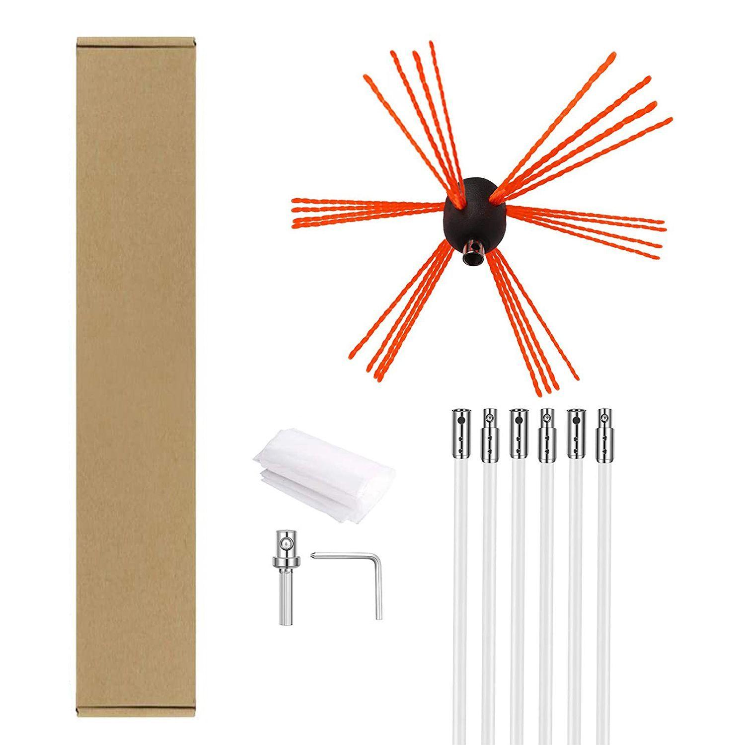 Kit De Limpieza Para Chimeneas 6 Mts-0