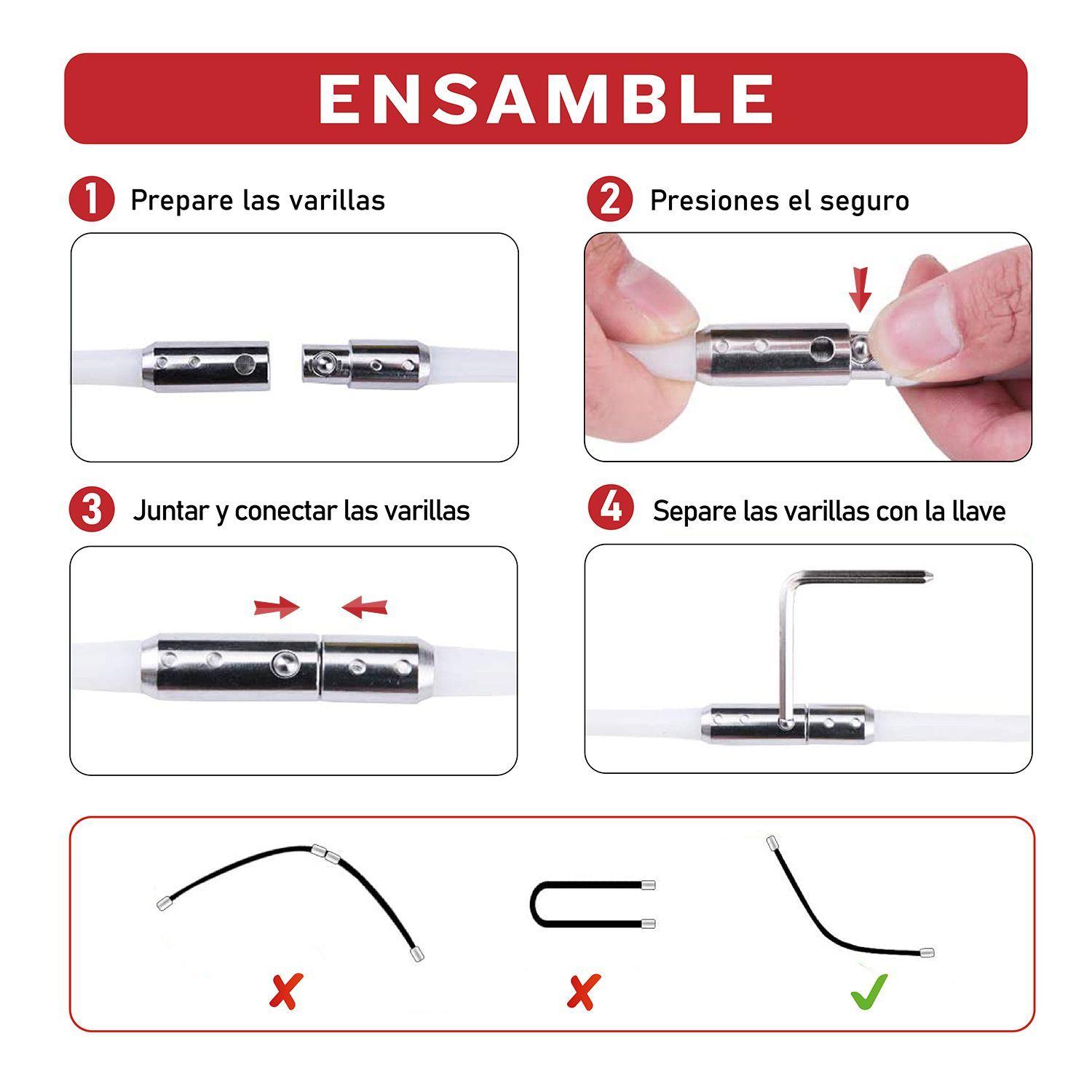 Kit De Limpieza Para Chimeneas 6 Mts-3