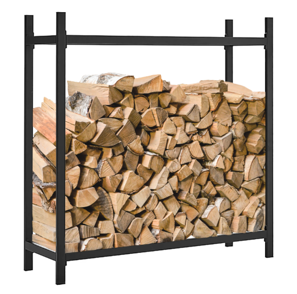 Leñero Estante Para Madera o Leña 122x123x36 Cm-0