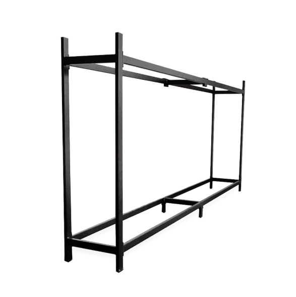 Leñero Estante Para Madera o Leña 240x123x36 Cm-2
