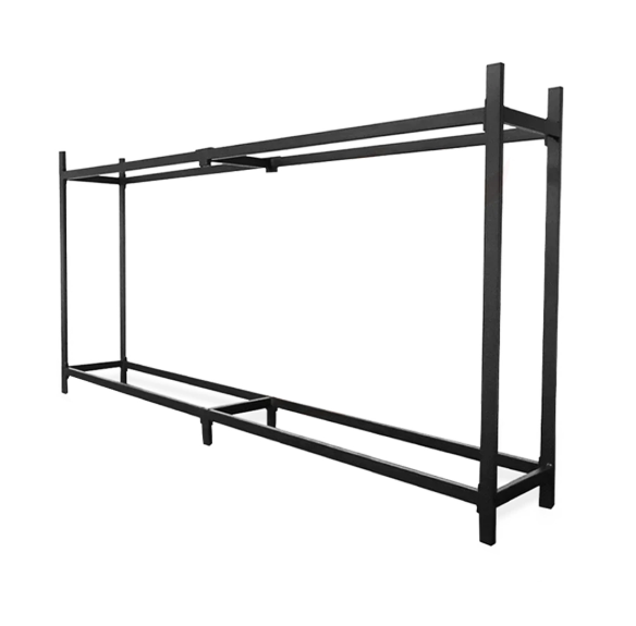 Leñero Estante Para Madera o Leña 240x123x36 Cm-3