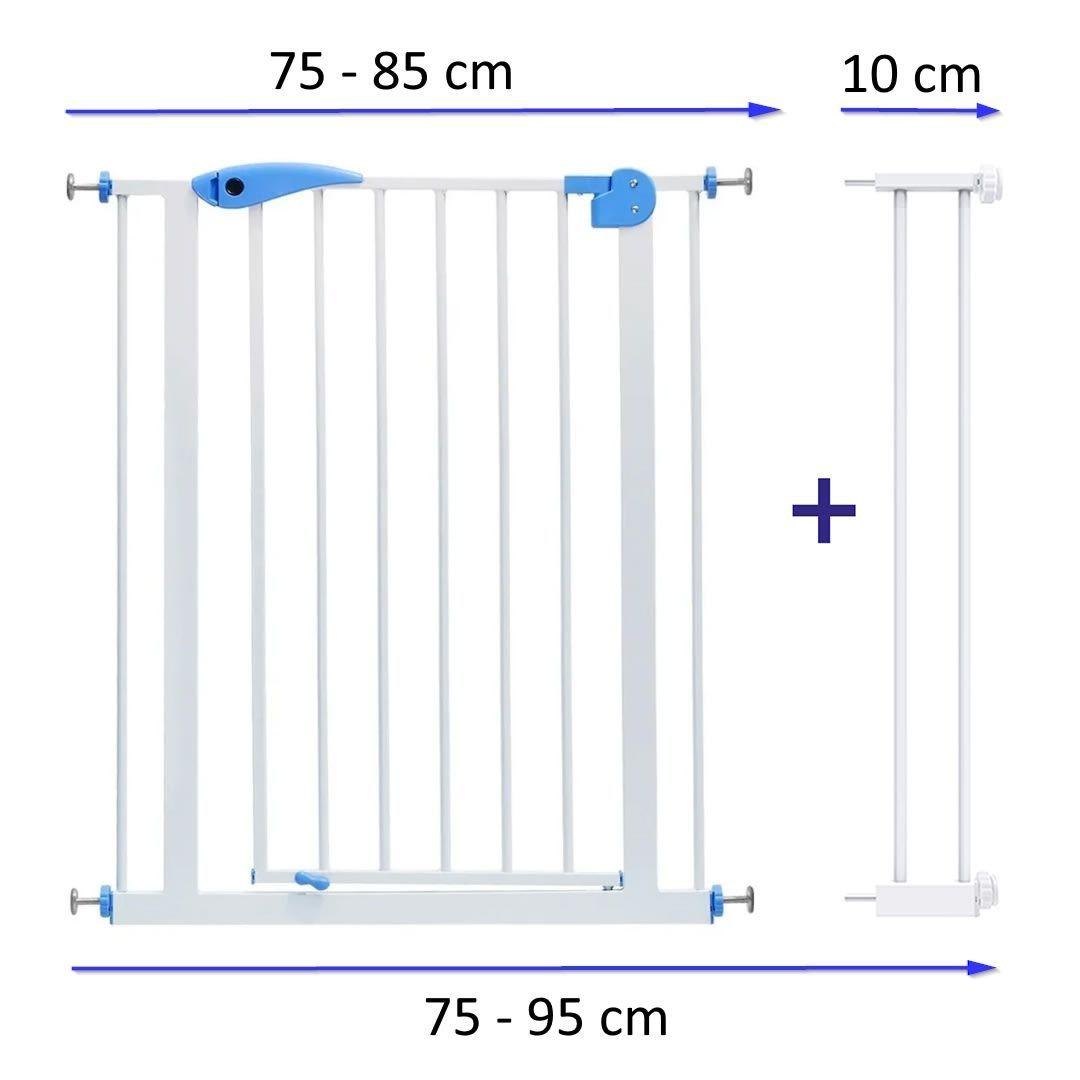 Reja Seguridad Beb Mascotas 75 85 Cm Extensi n 10cm Ancho-2