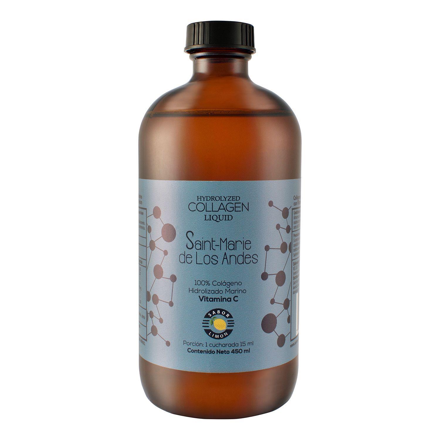 Colágeno Hidrolizado Marino Líquido, vitamina C-0