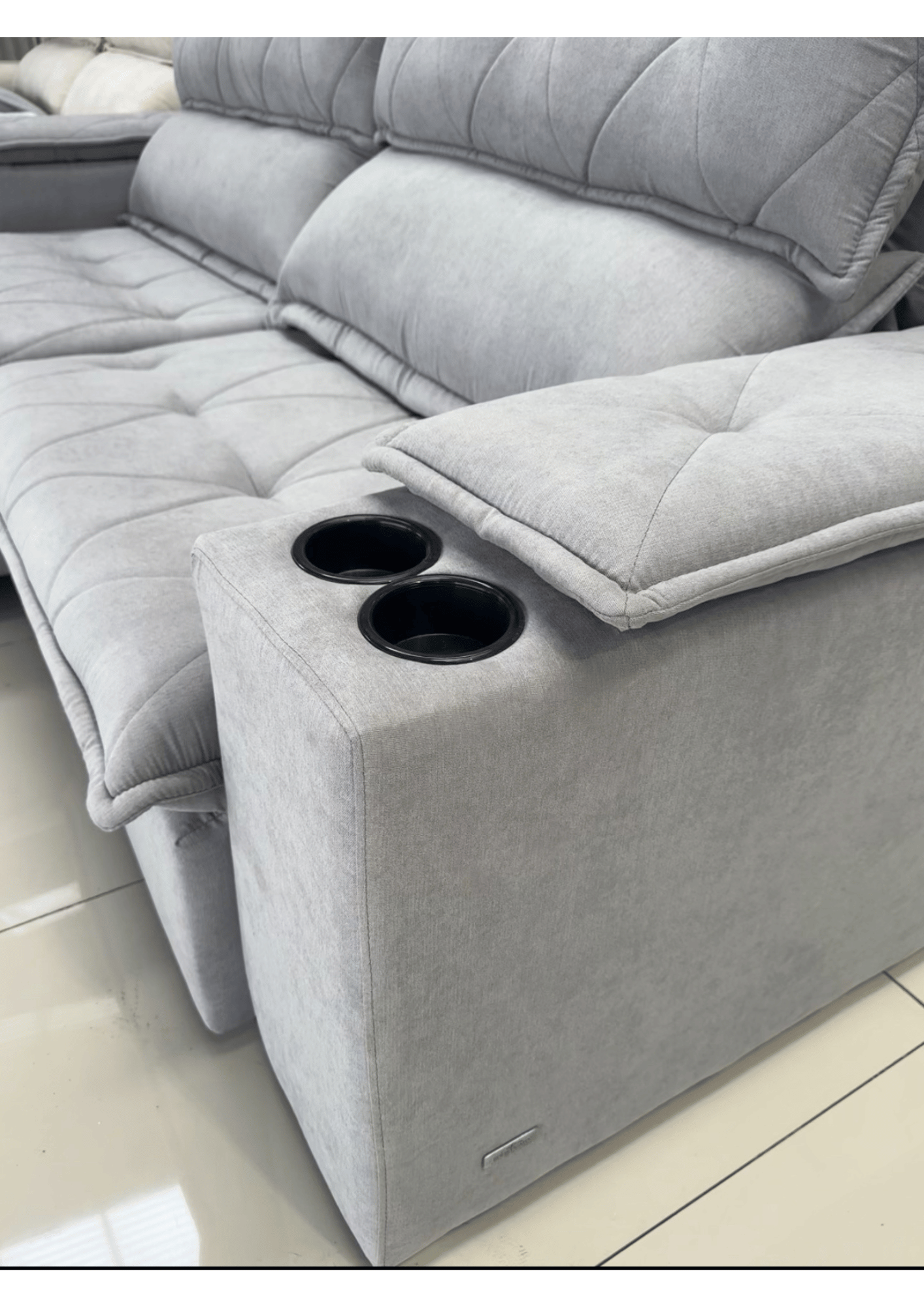 Sofá lino Vegas 3 cuerpos extensible y reclinable-3