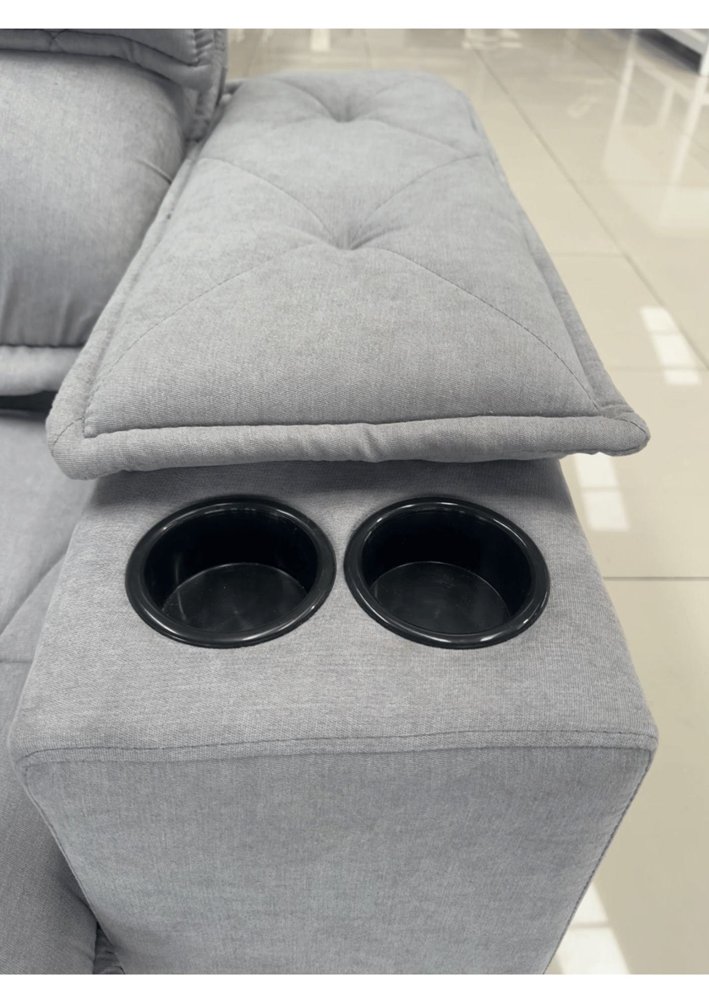 Sofá lino Vegas 3 cuerpos extensible y reclinable-4