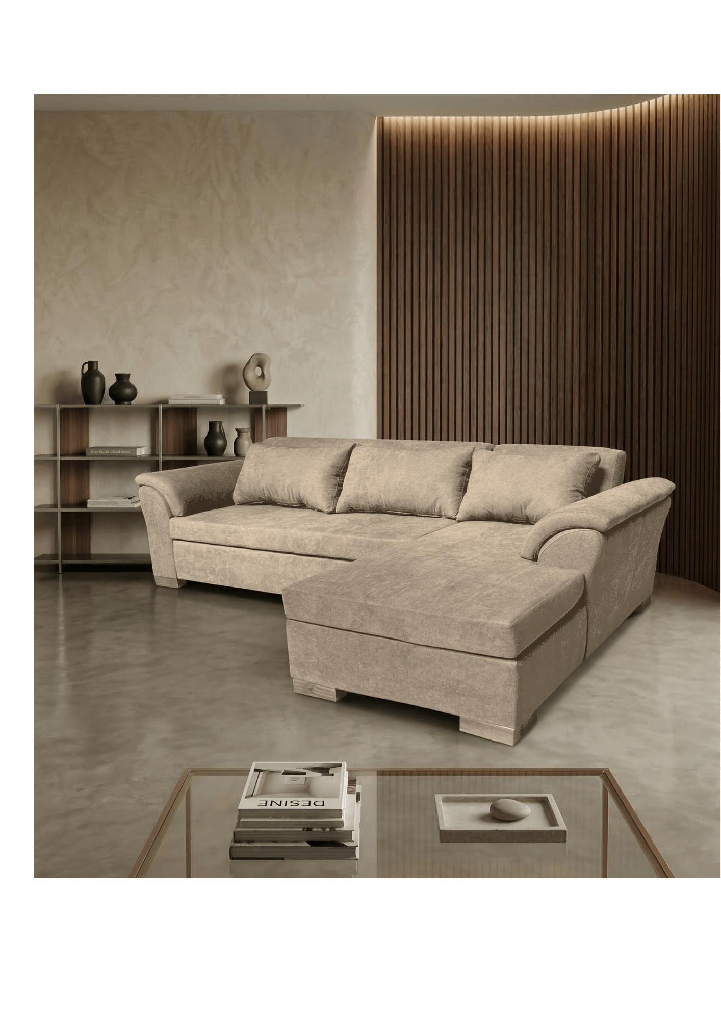 Sofá seccional Mustang Premium-3