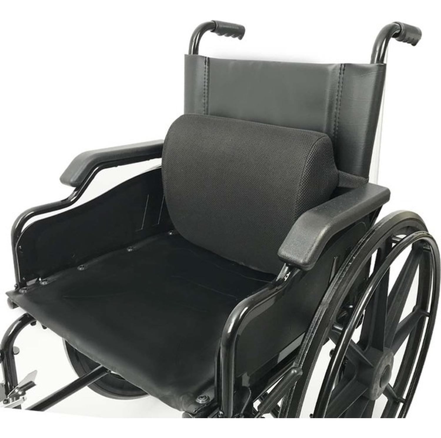 Cojin Lumbar Viscoelástico Color Negro -electromedicina-4