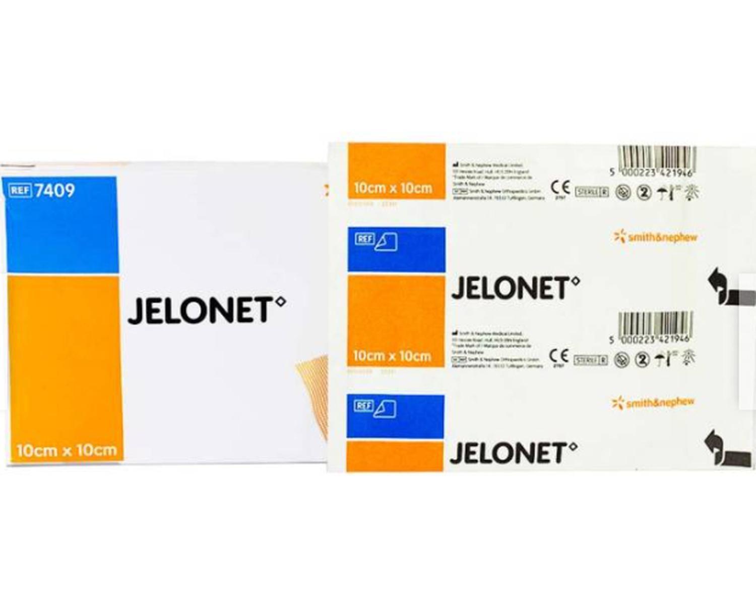 Apósito Parafinado Jelonet 10x10cm 100unid -electromedicina-1