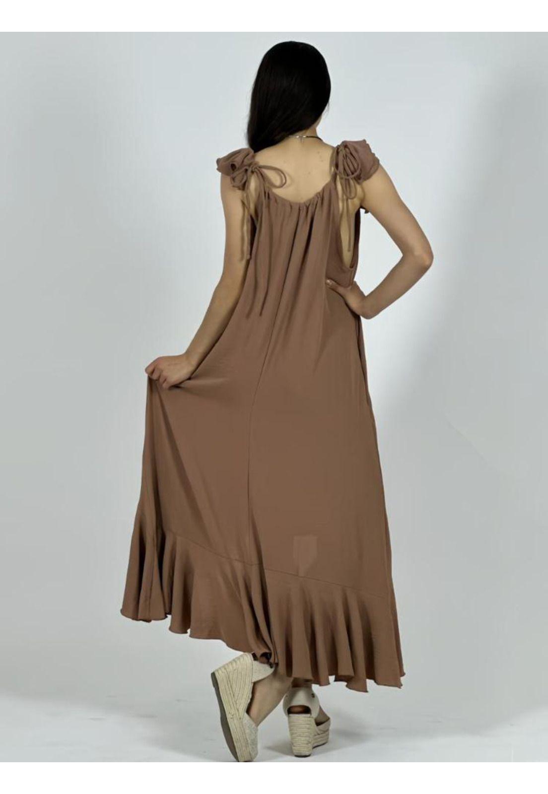 Vestido Cey Asimetrico Tiras con Vuelos-2