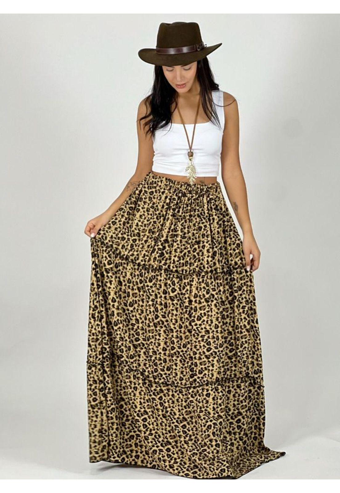 Falda Print Seccionada-0