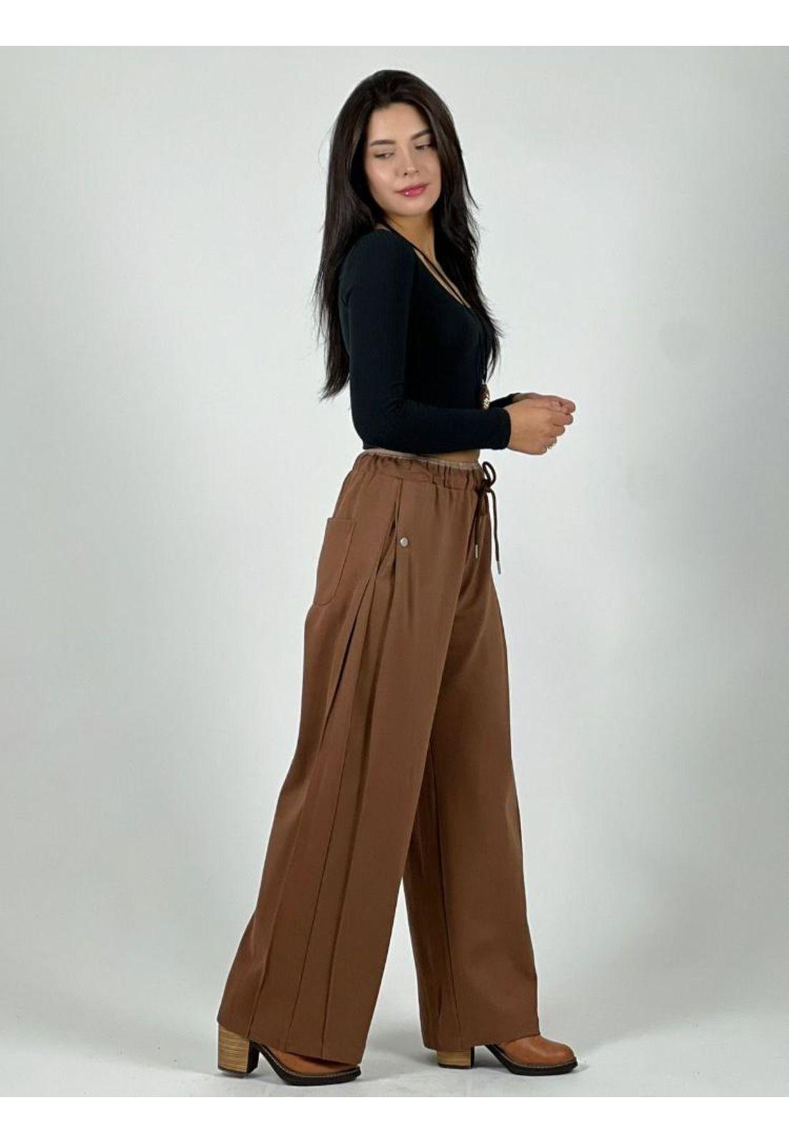 Pantalón de Algodón Doble Pretina-1