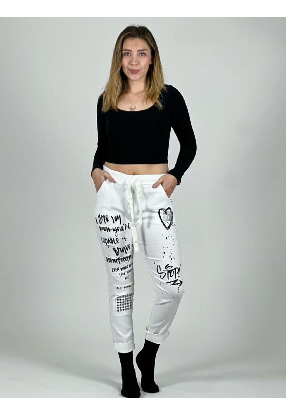 Jogger Italiano Diseño Letras y Corazón-2