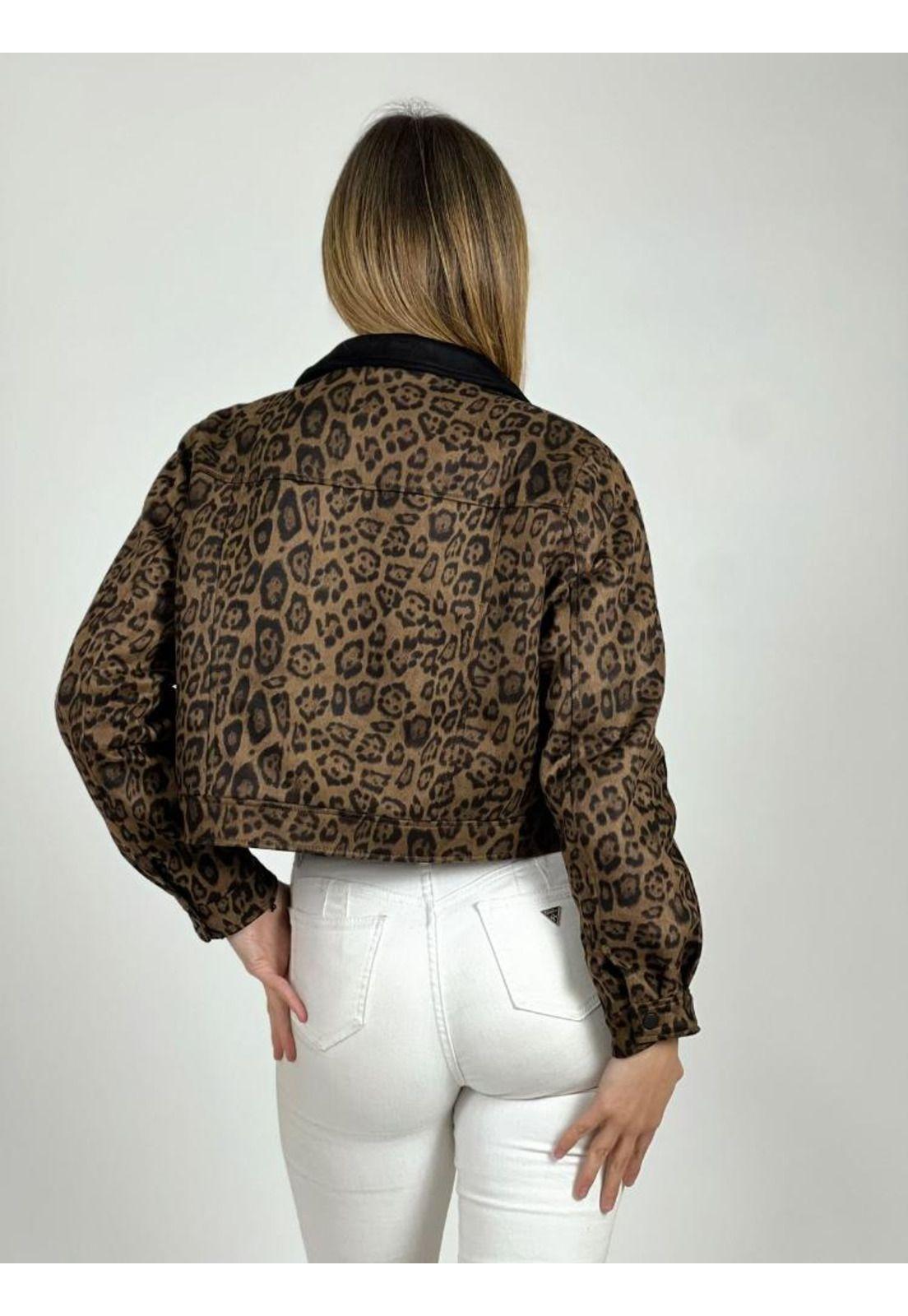 Chaqueta Print de Gamuza con Forro-3