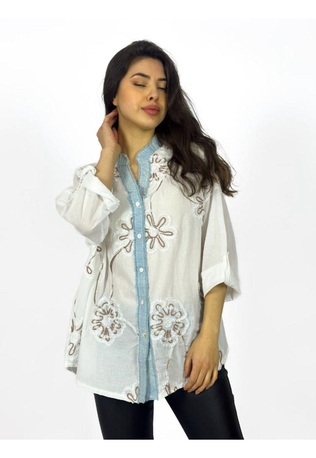 Blusa Viscosa Bordada-1