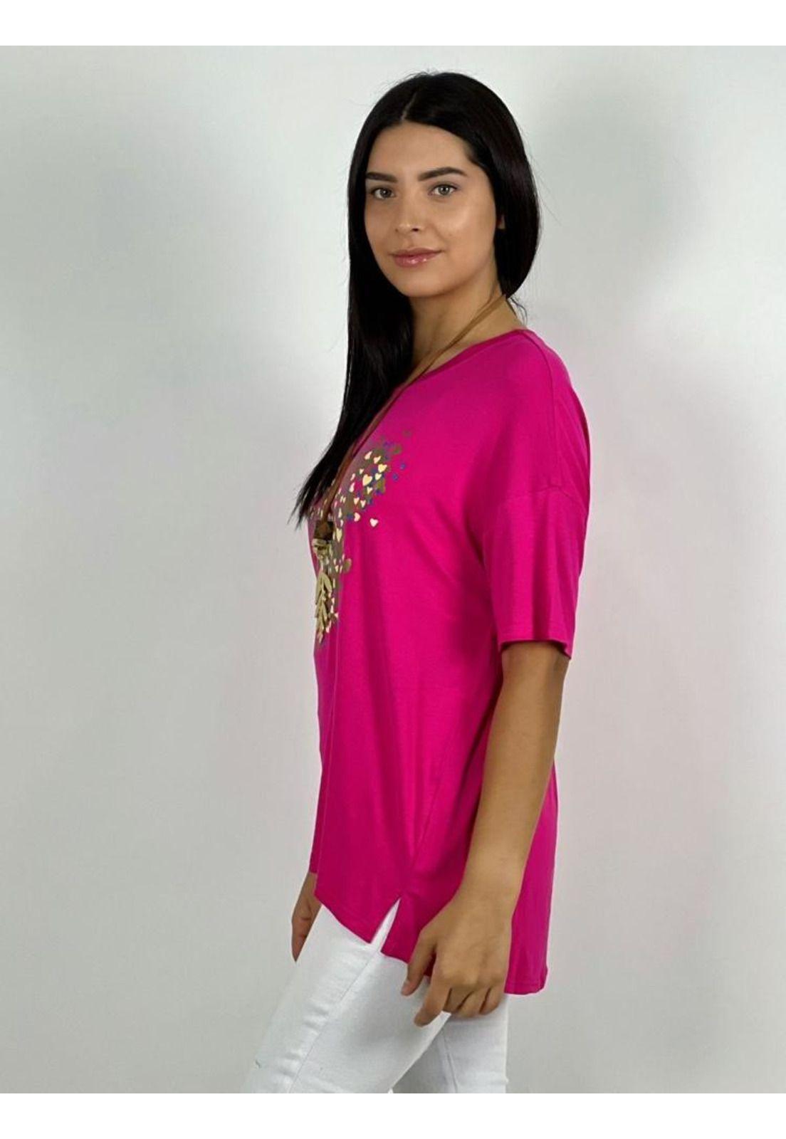 Polera Mickey de Corazones-2