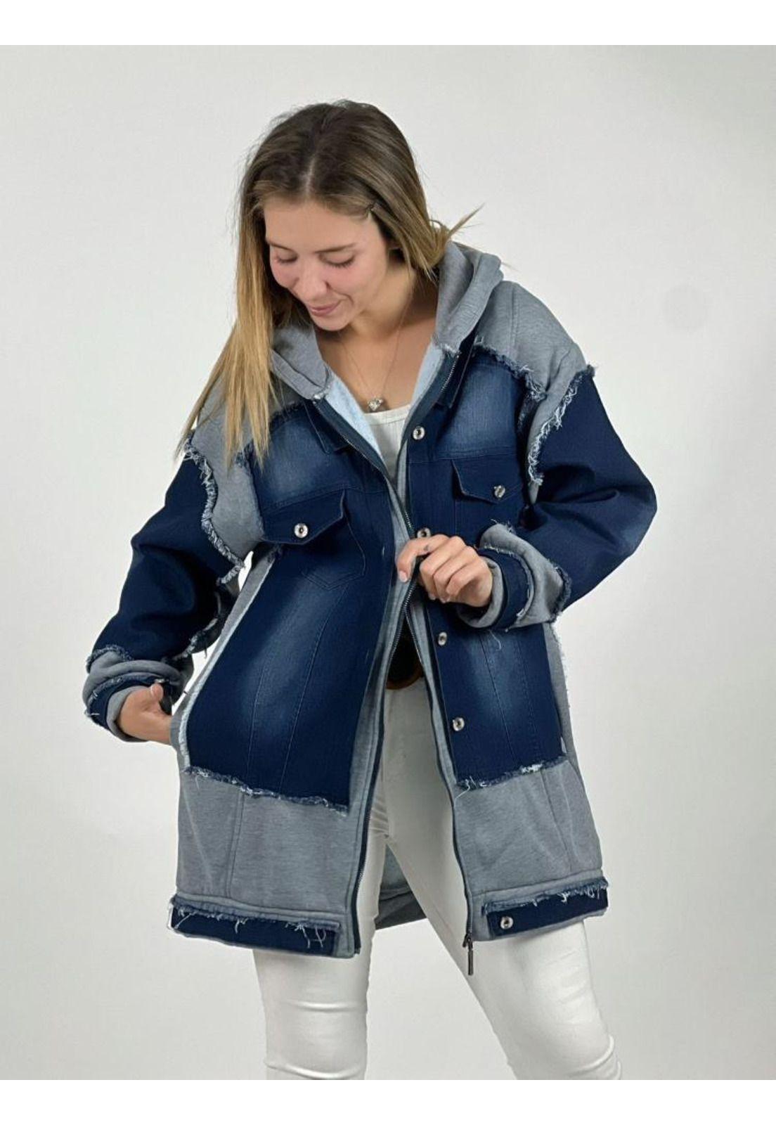 Chaqueta Mezclilla con Buzo-2