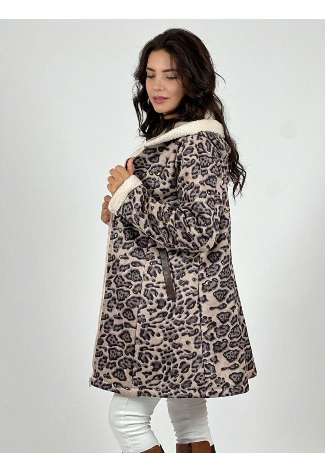 Chaqueta Gamuza con Chiporro Manchas-2