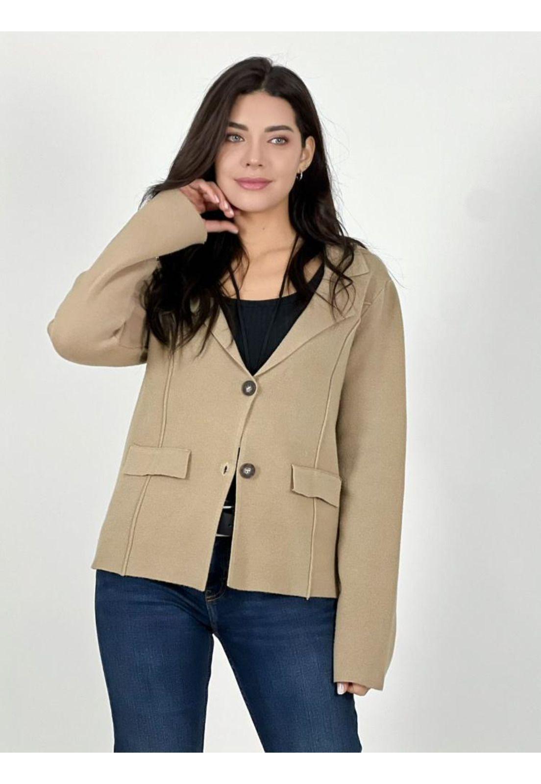 Blazer Cuello V 2 Botones-2