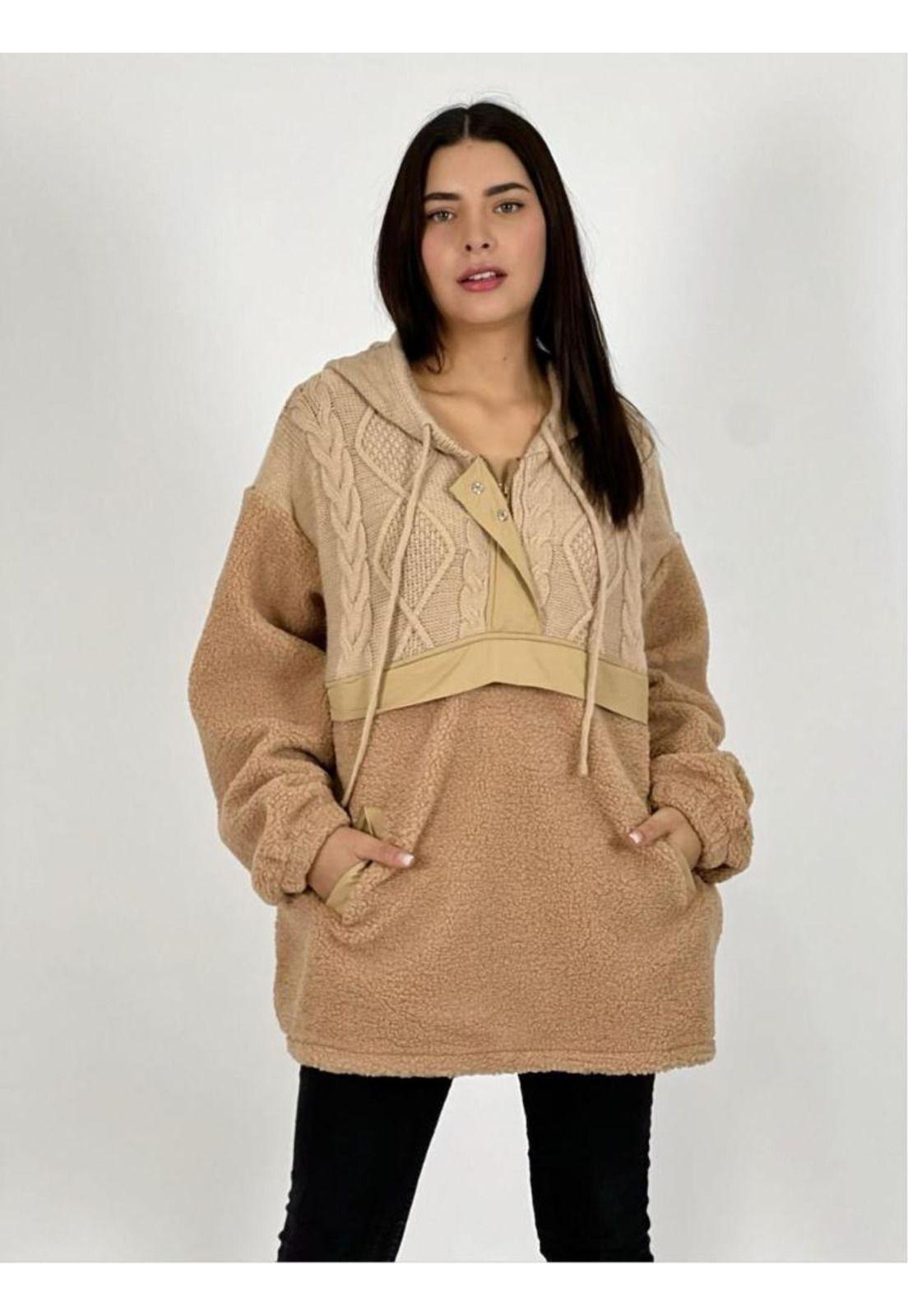 Polerón De Chiporro Torso Tejido Lana-0