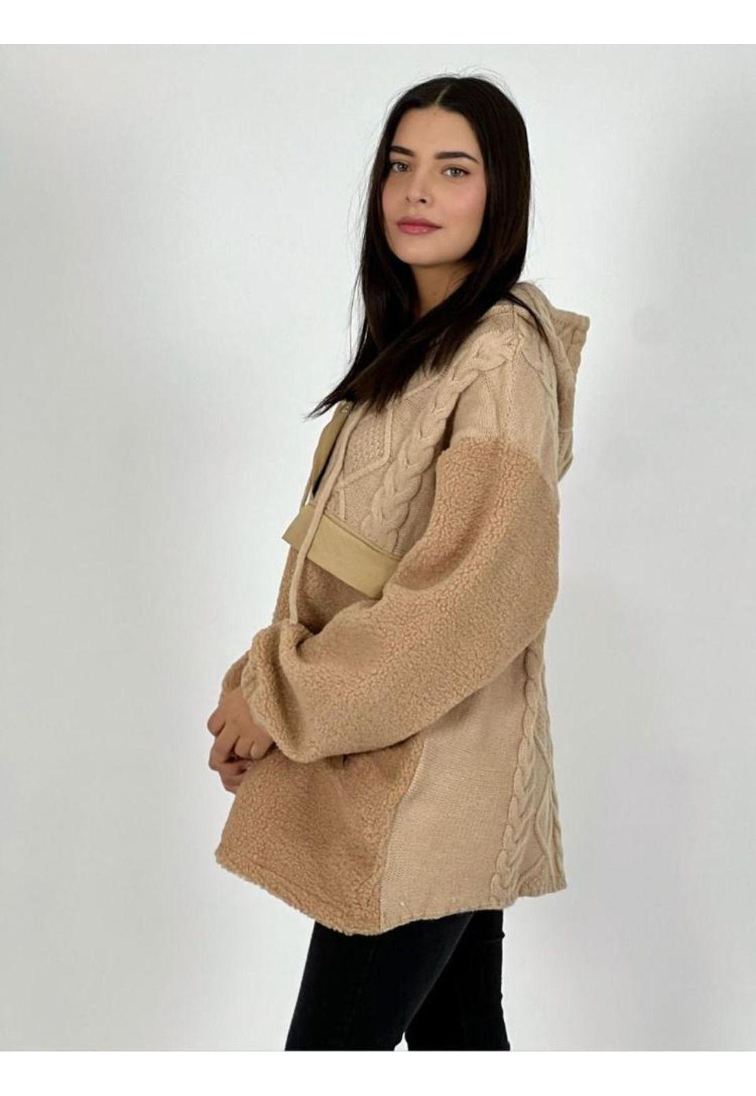 Polerón De Chiporro Torso Tejido Lana-2