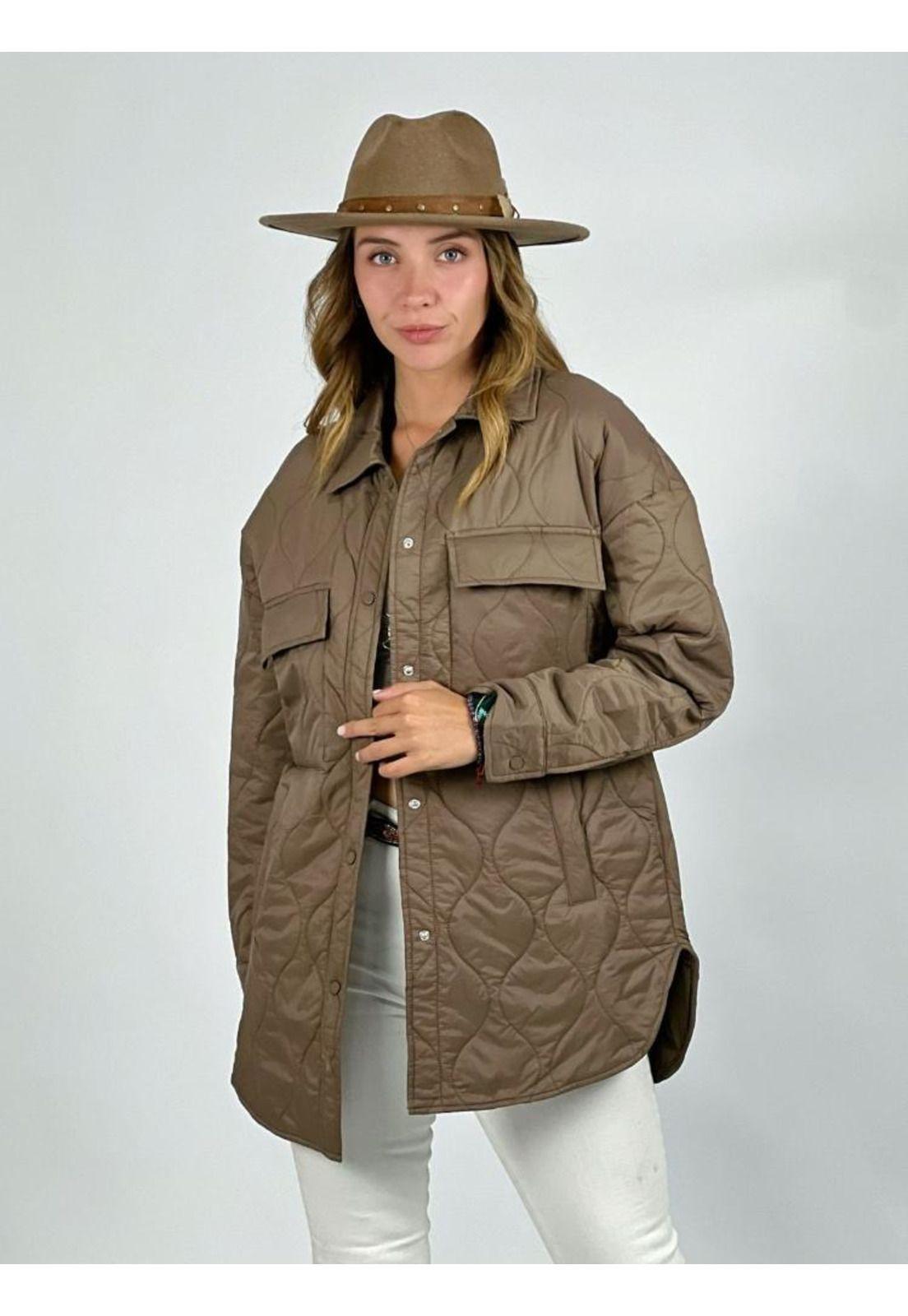 Chaqueta Impermeable Con Bolsillos Grandes-0