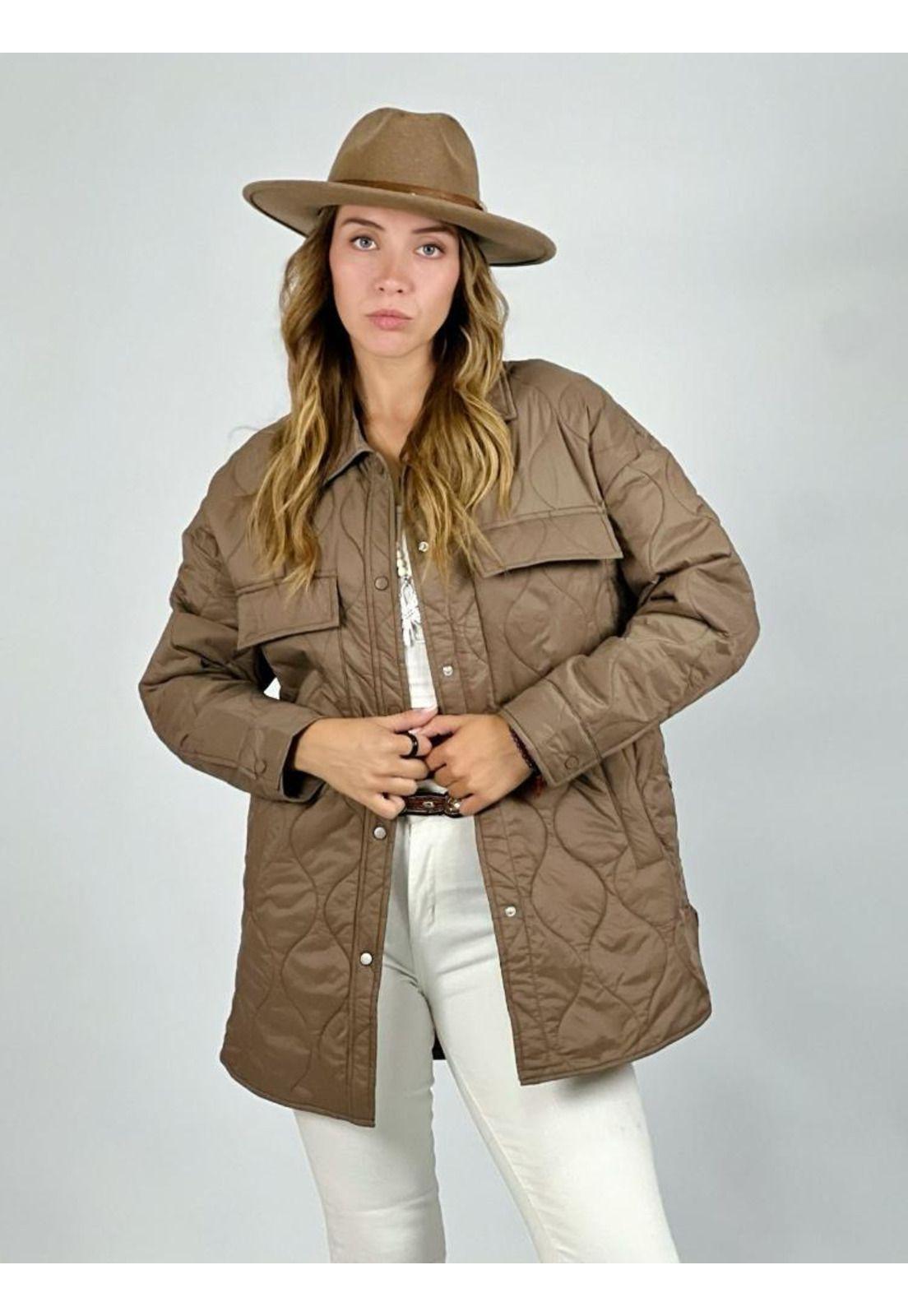Chaqueta Impermeable Con Bolsillos Grandes-1