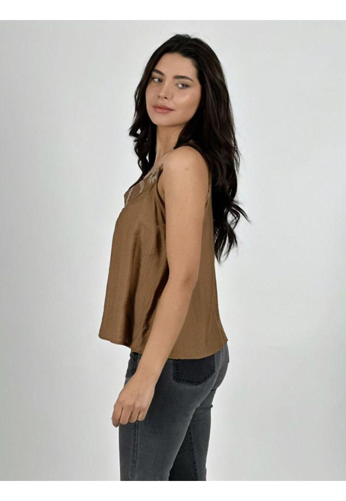 Polera Lino Lencera Bordes Boho-2