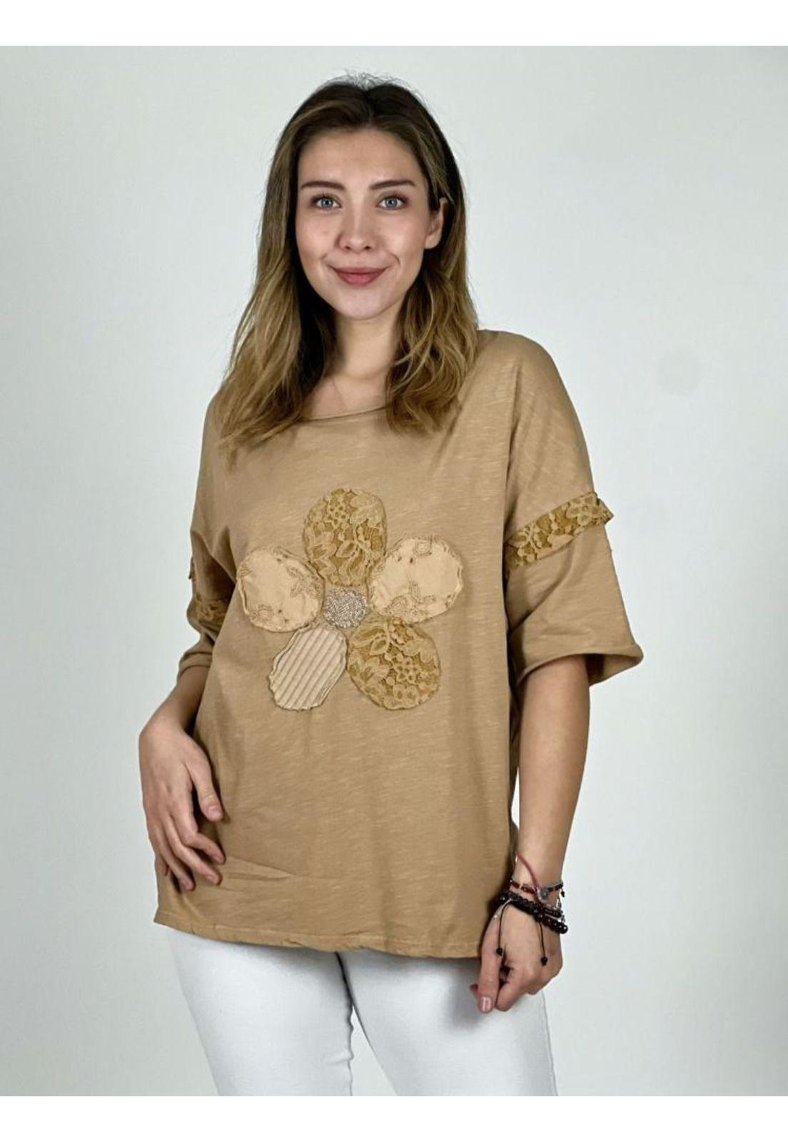 Polera Italiana Flor-2