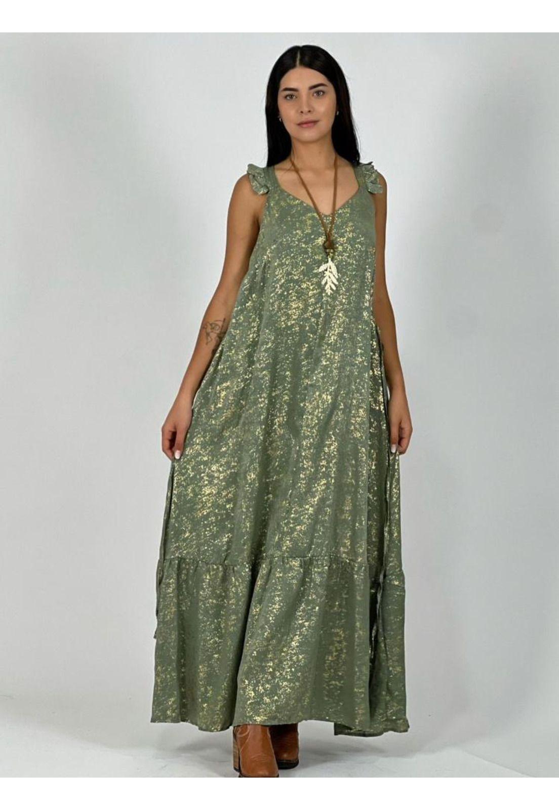 Vestido Diseño con Brillos-0