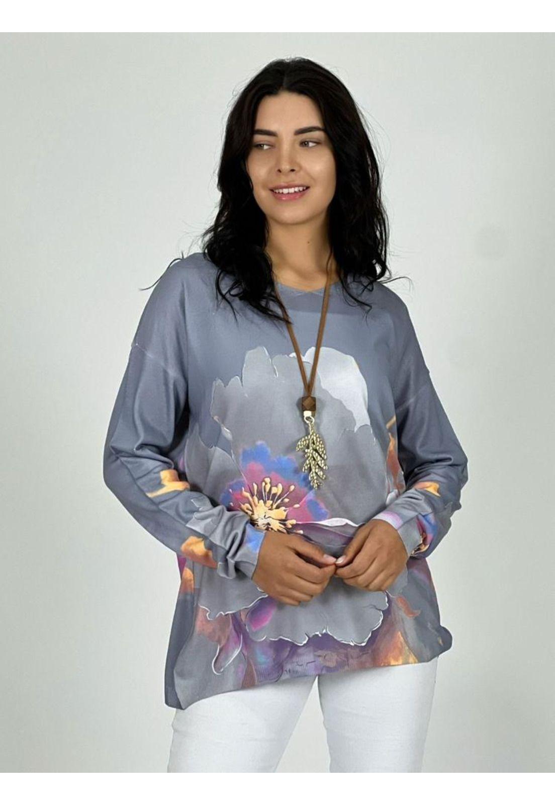 Sweater Hilo flores Acuareladas-1