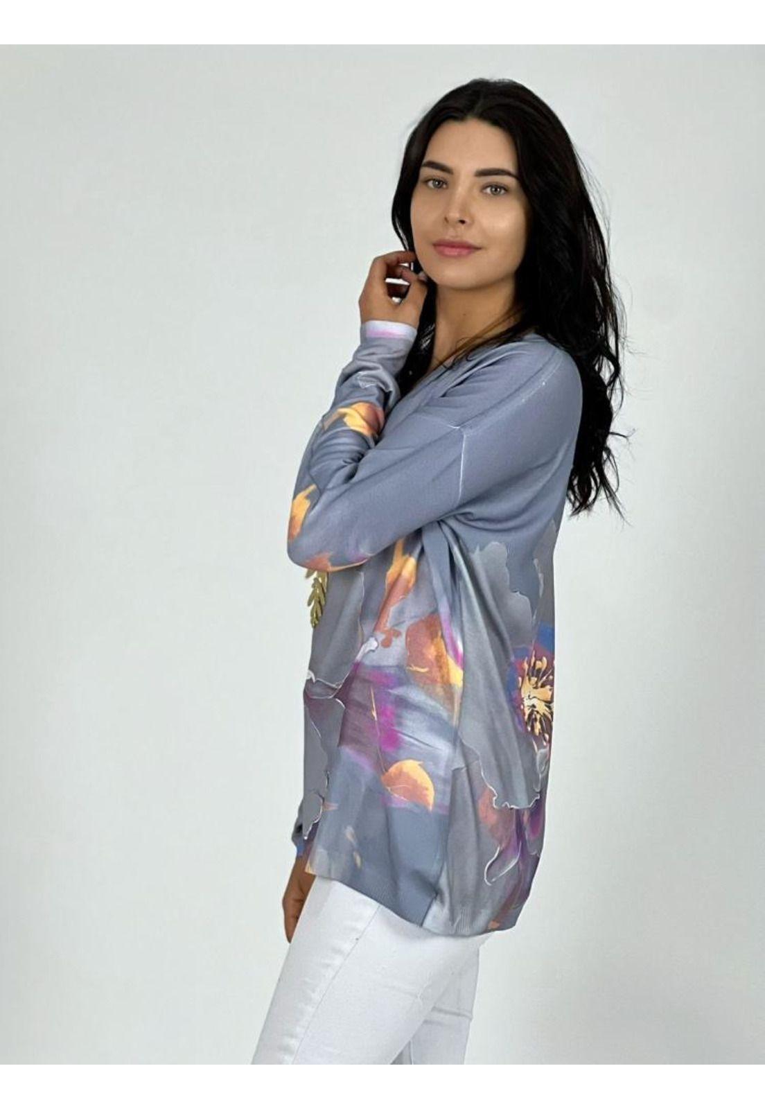 Sweater Hilo flores Acuareladas-2