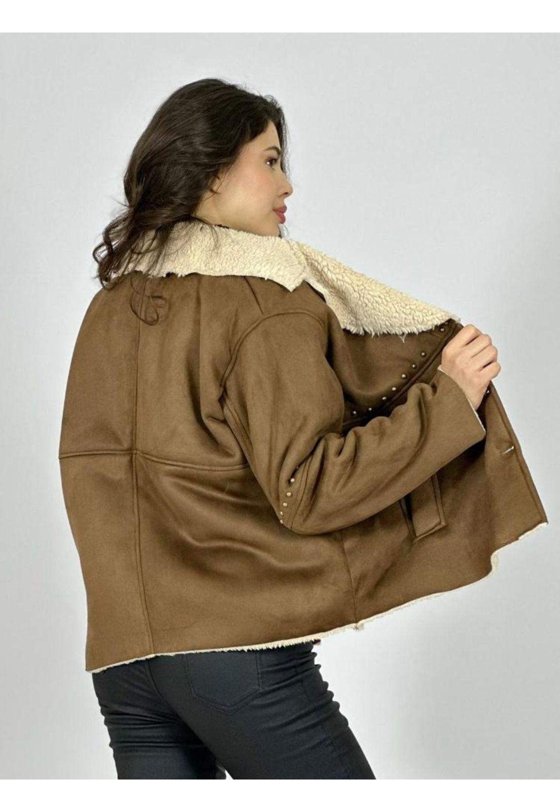 Chaqueta Aviadora Achiporrada con Tachas-3