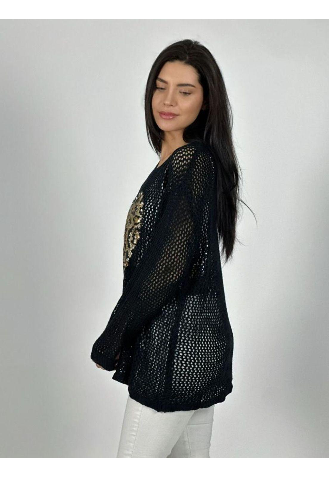Polera Hilo Broderi Corazón Print-2