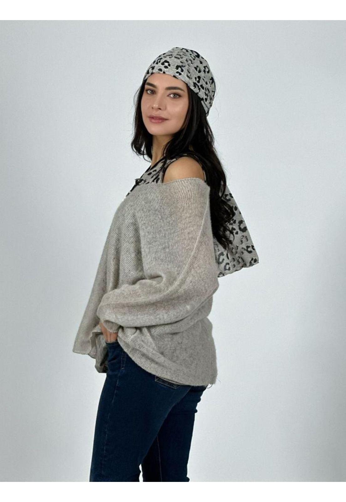 Polera Doble Italiana Con Lazo Print-2