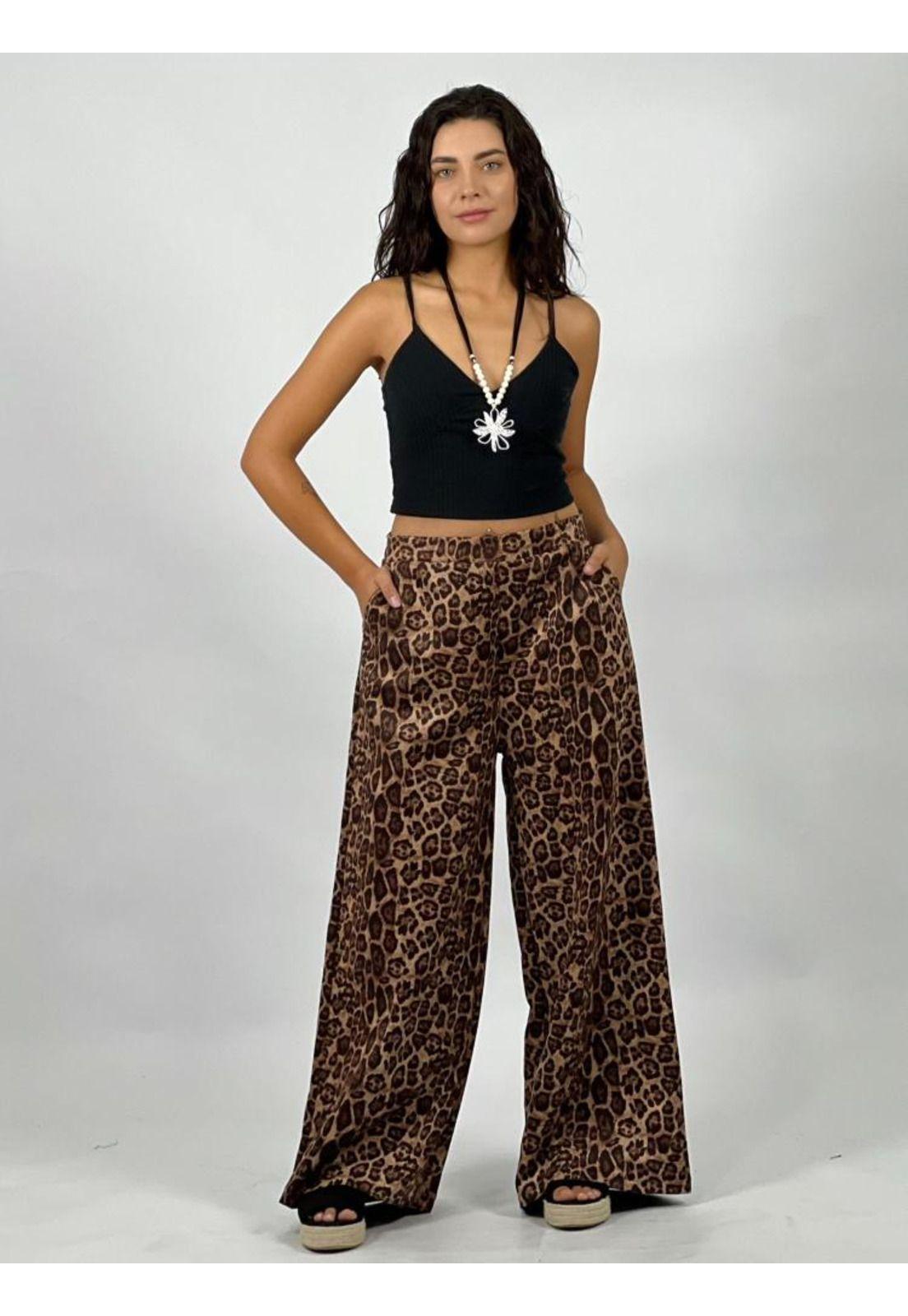 Pantalón de Gamuza Print-5