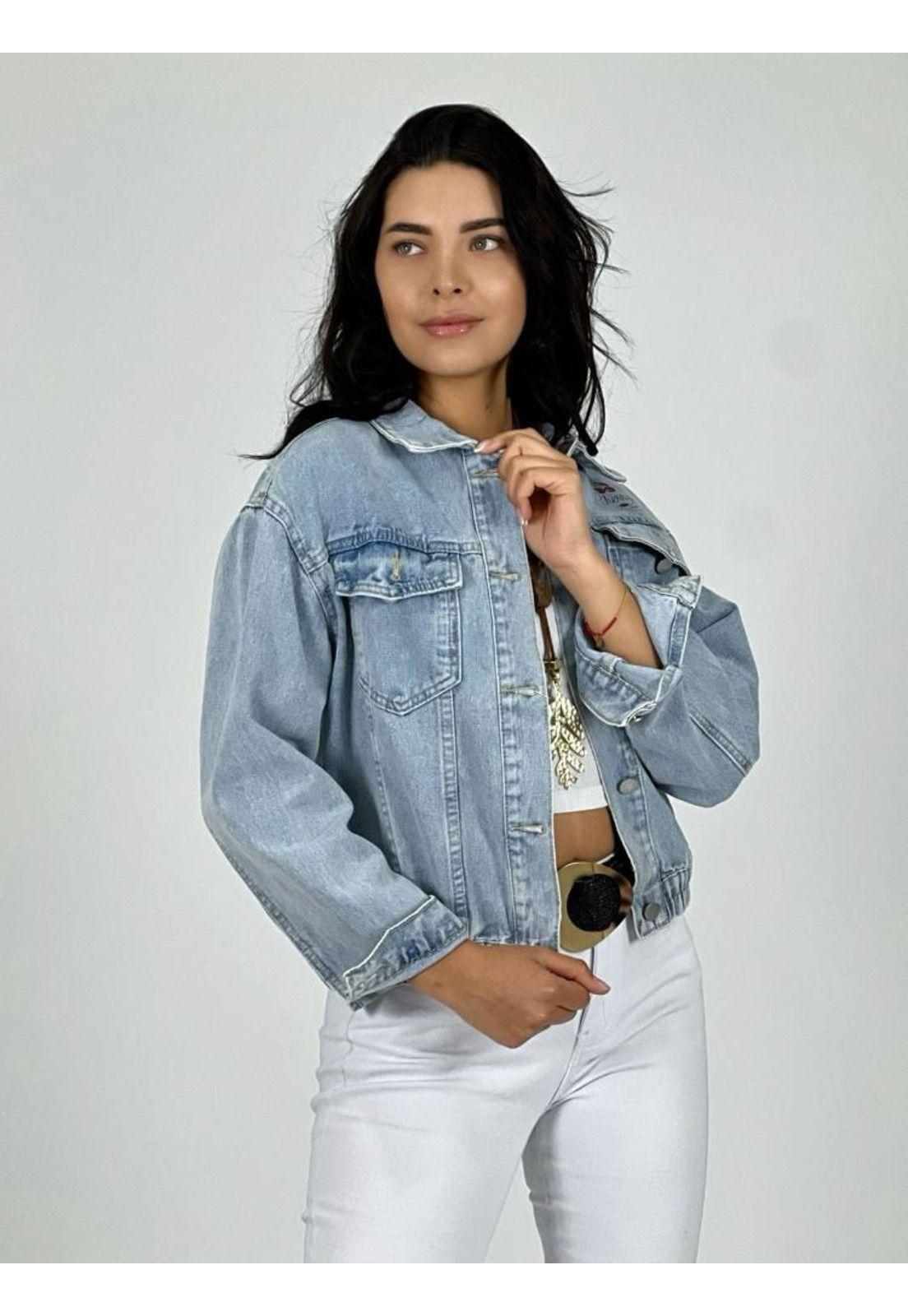 Chaqueta de Mezclilla Abotonada-1