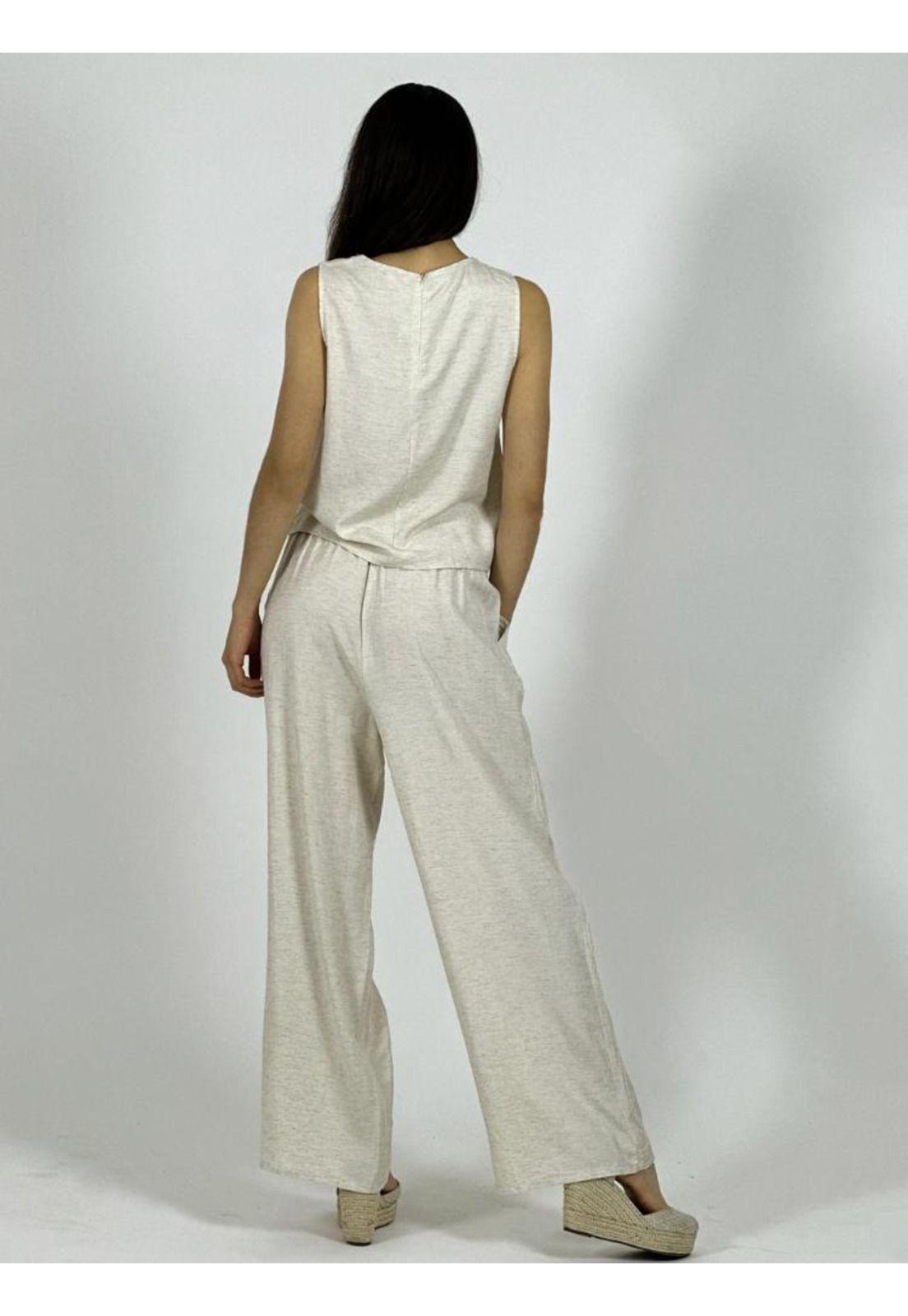 Conjunto de Lino Bordado-3