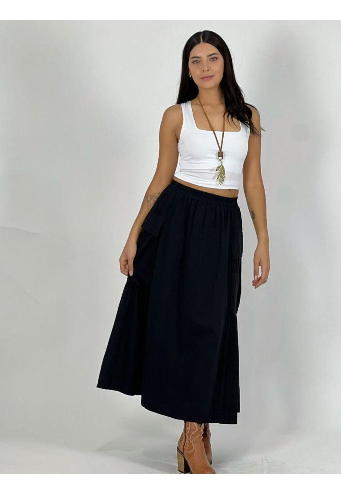 Falda Bolsillos Cargo-0