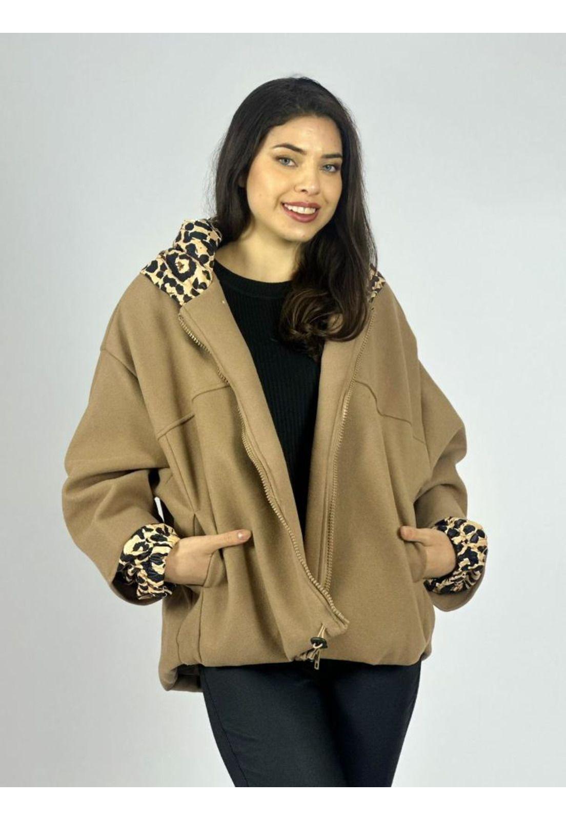 Chaqueta de Paño Toques Print-0