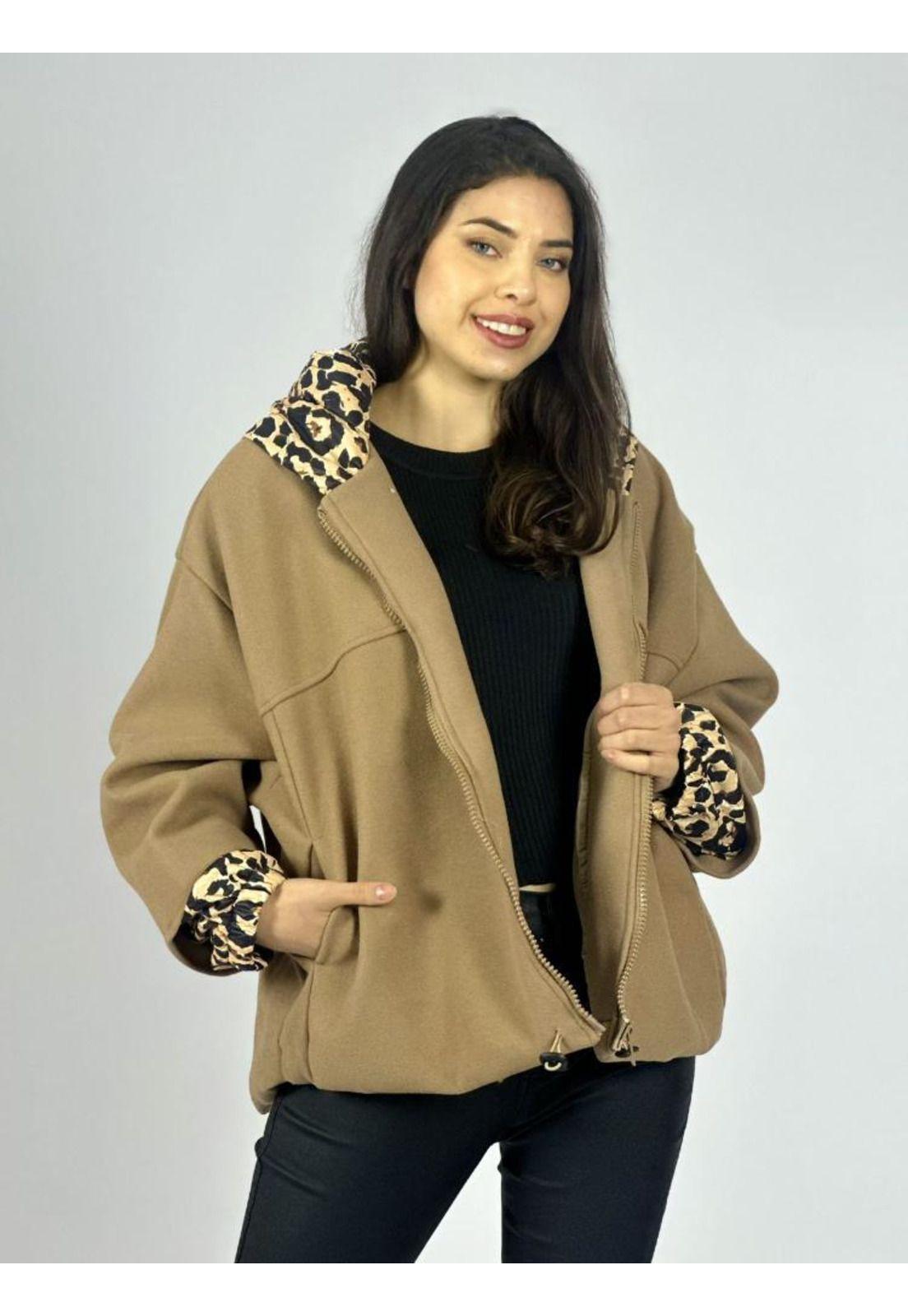 Chaqueta de Paño Toques Print-1