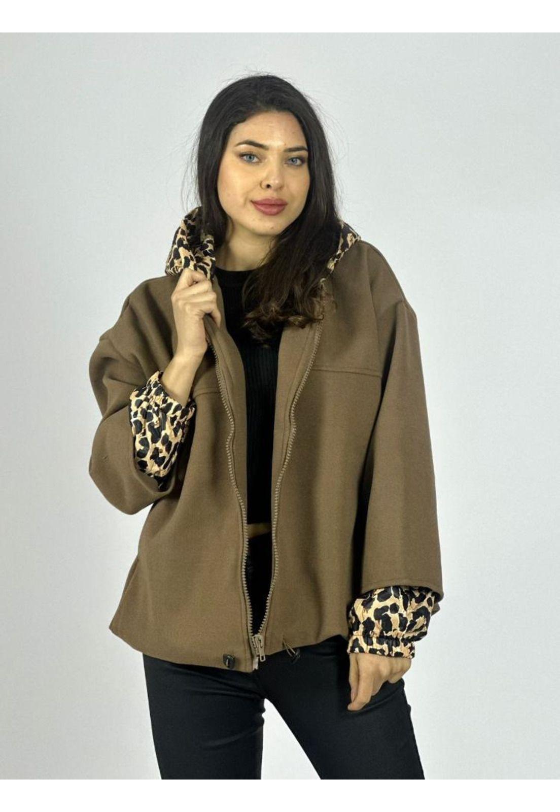 Chaqueta de Paño Toques Print-3