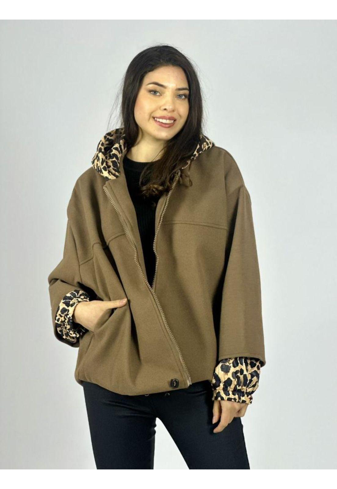 Chaqueta de Paño Toques Print-4