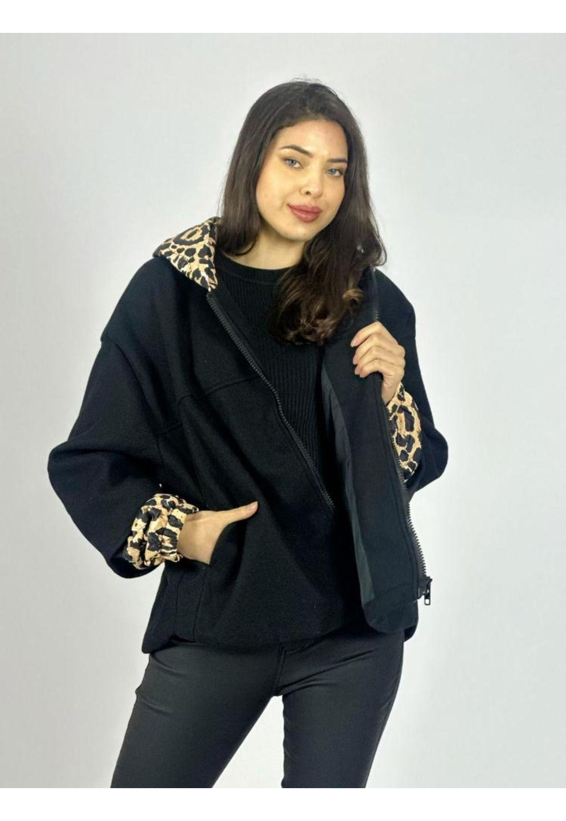 Chaqueta de Paño Toques Print-7