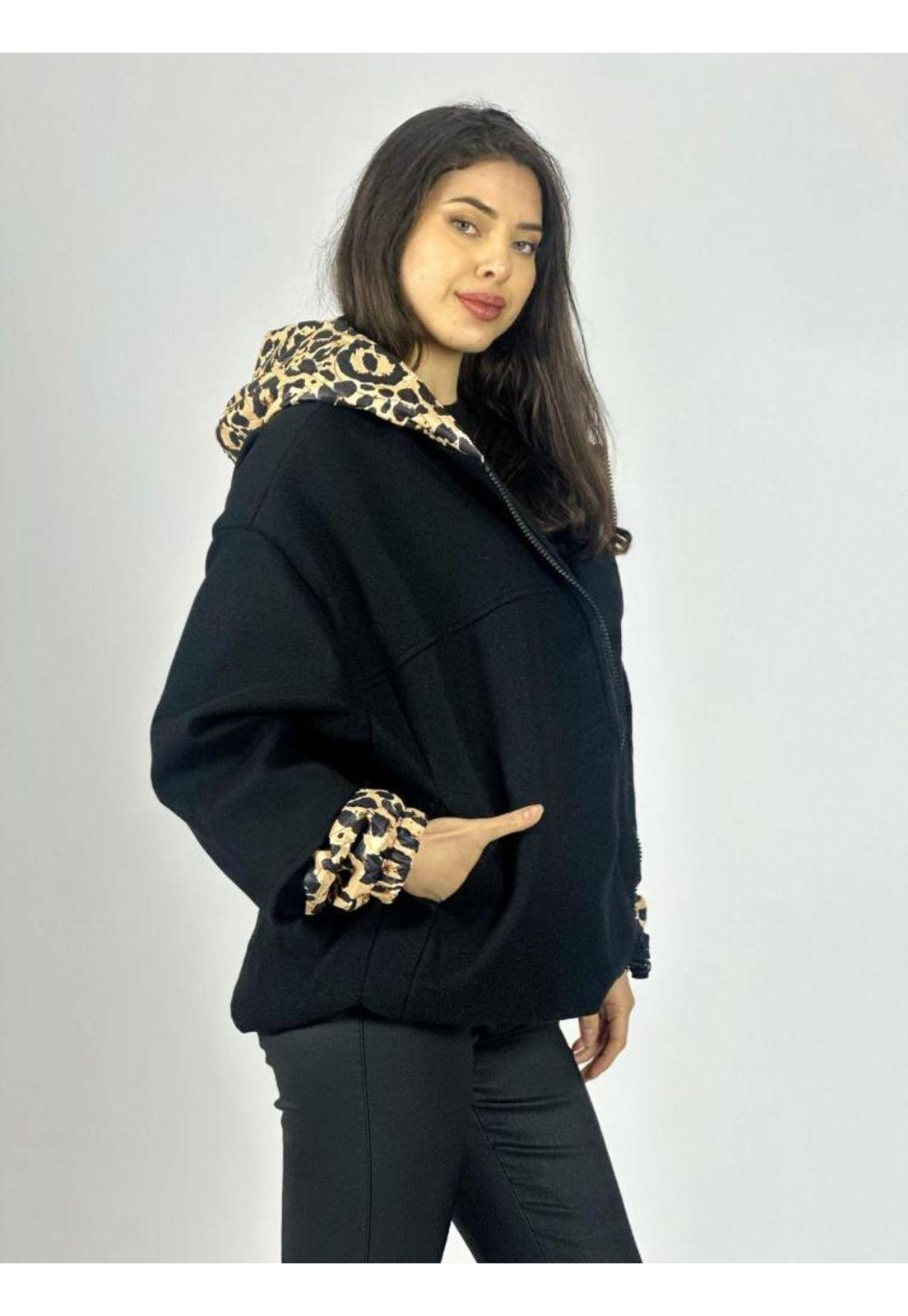 Chaqueta de Paño Toques Print-8