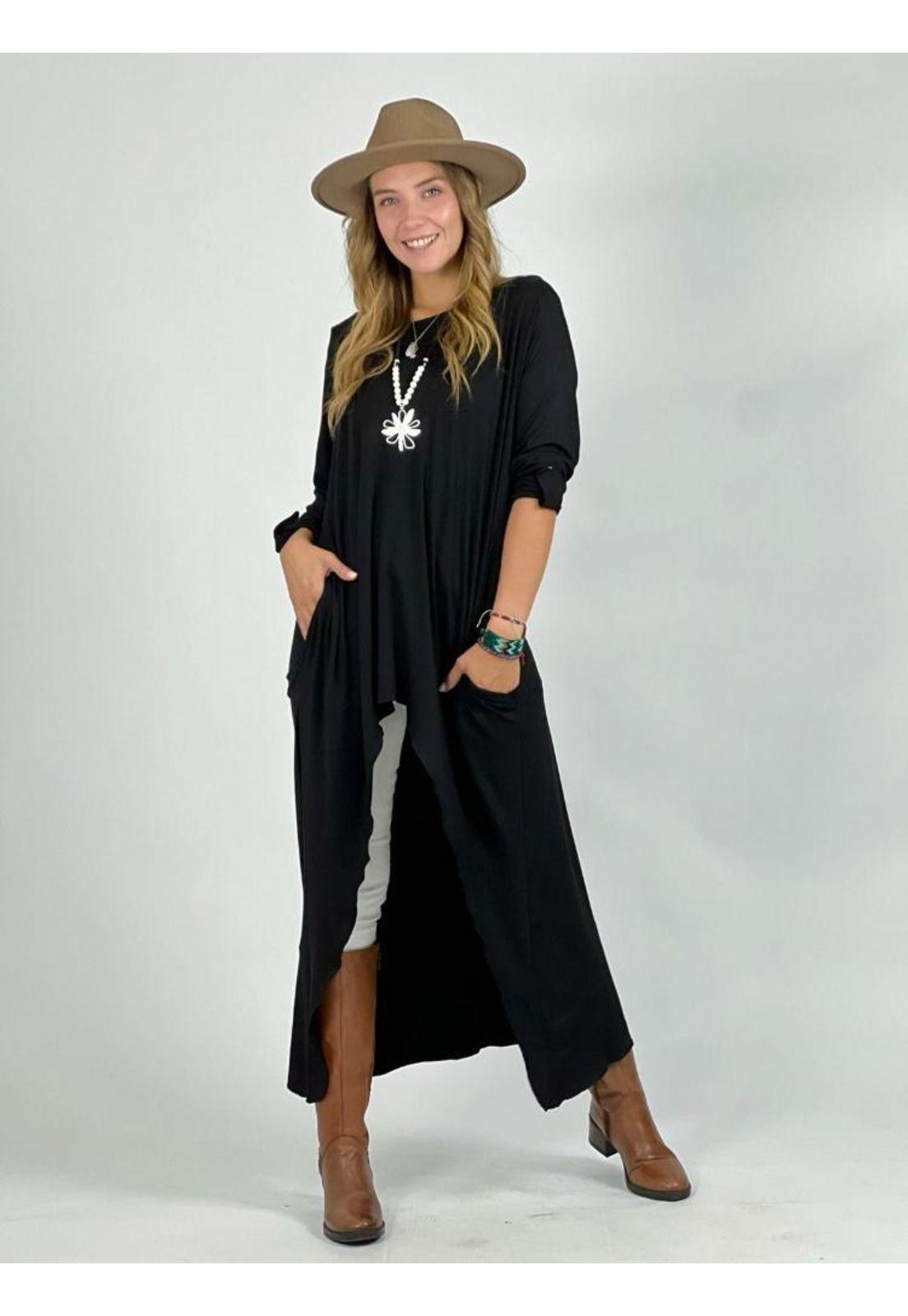 Blusón Asimétrico Algodón-1