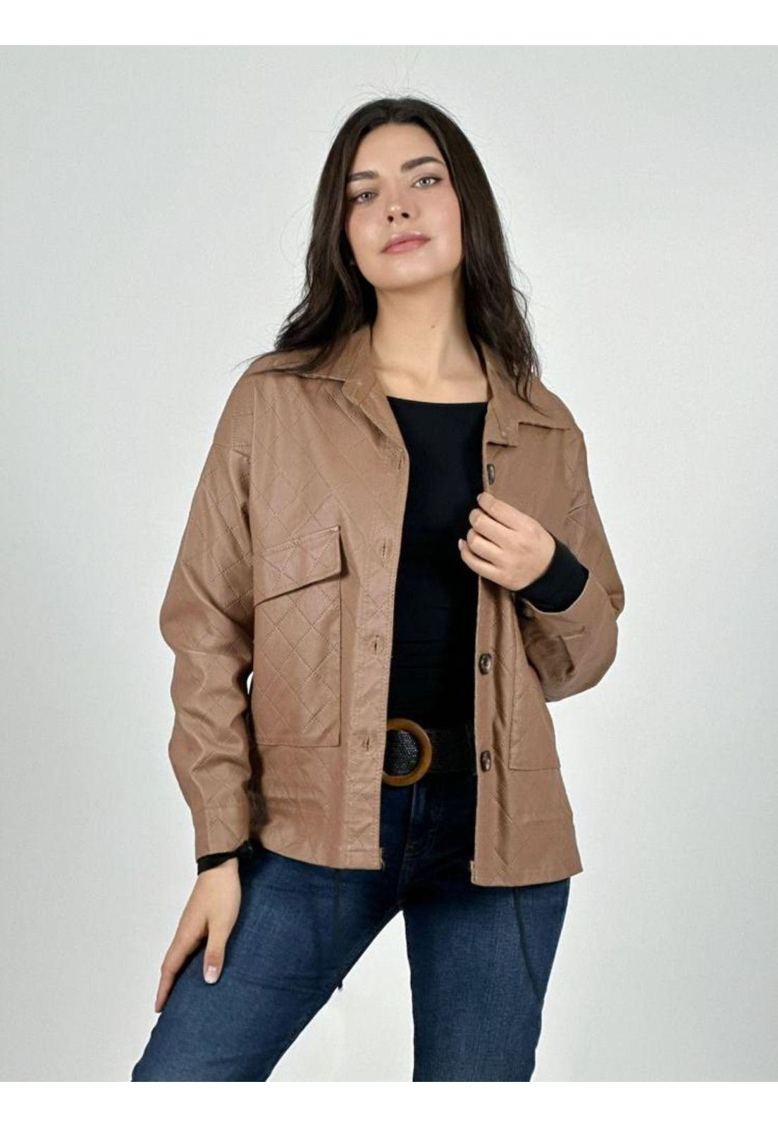 Chaqueta Italiana Ecocuero-1